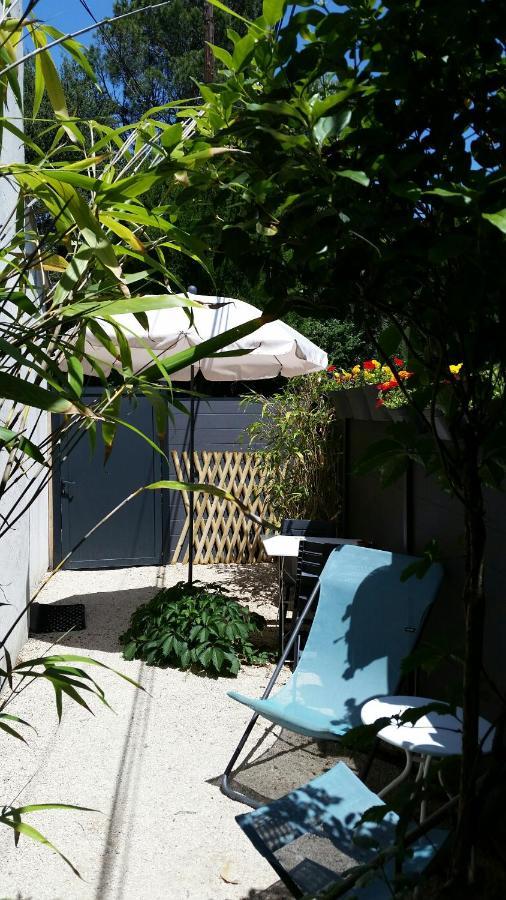 Studio Charmant Et Calme Villeneuve Les Avignon Entree Et Cour Independantes Climatisation Piscine Parking Eksteriør bilde