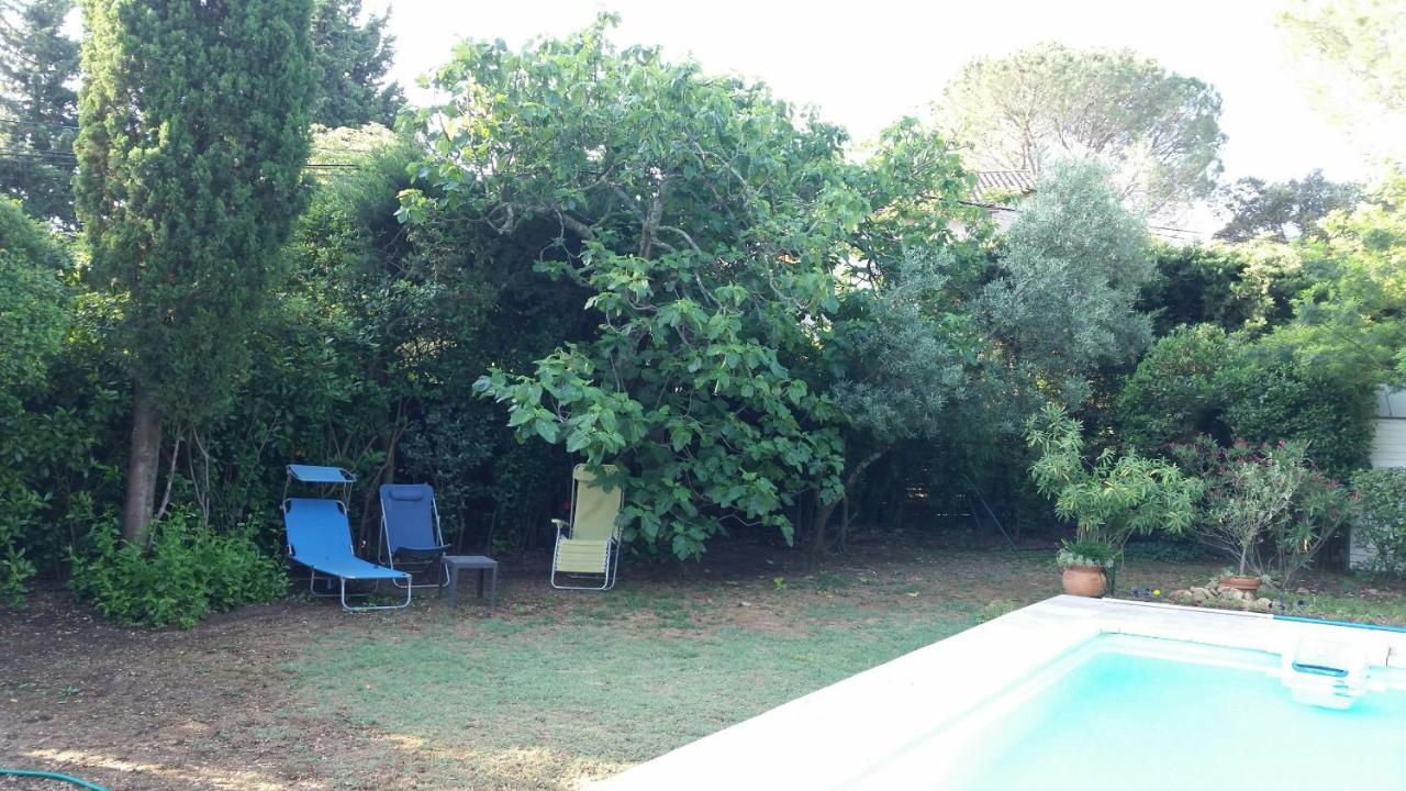 Studio Charmant Et Calme Villeneuve Les Avignon Entree Et Cour Independantes Climatisation Piscine Parking Eksteriør bilde